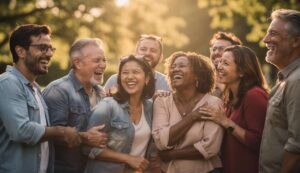 Menschen, die viel lachen, verbergen laut Psychologen oft diese 4 Emotionen